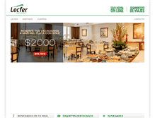 Tablet Screenshot of lecfer.com